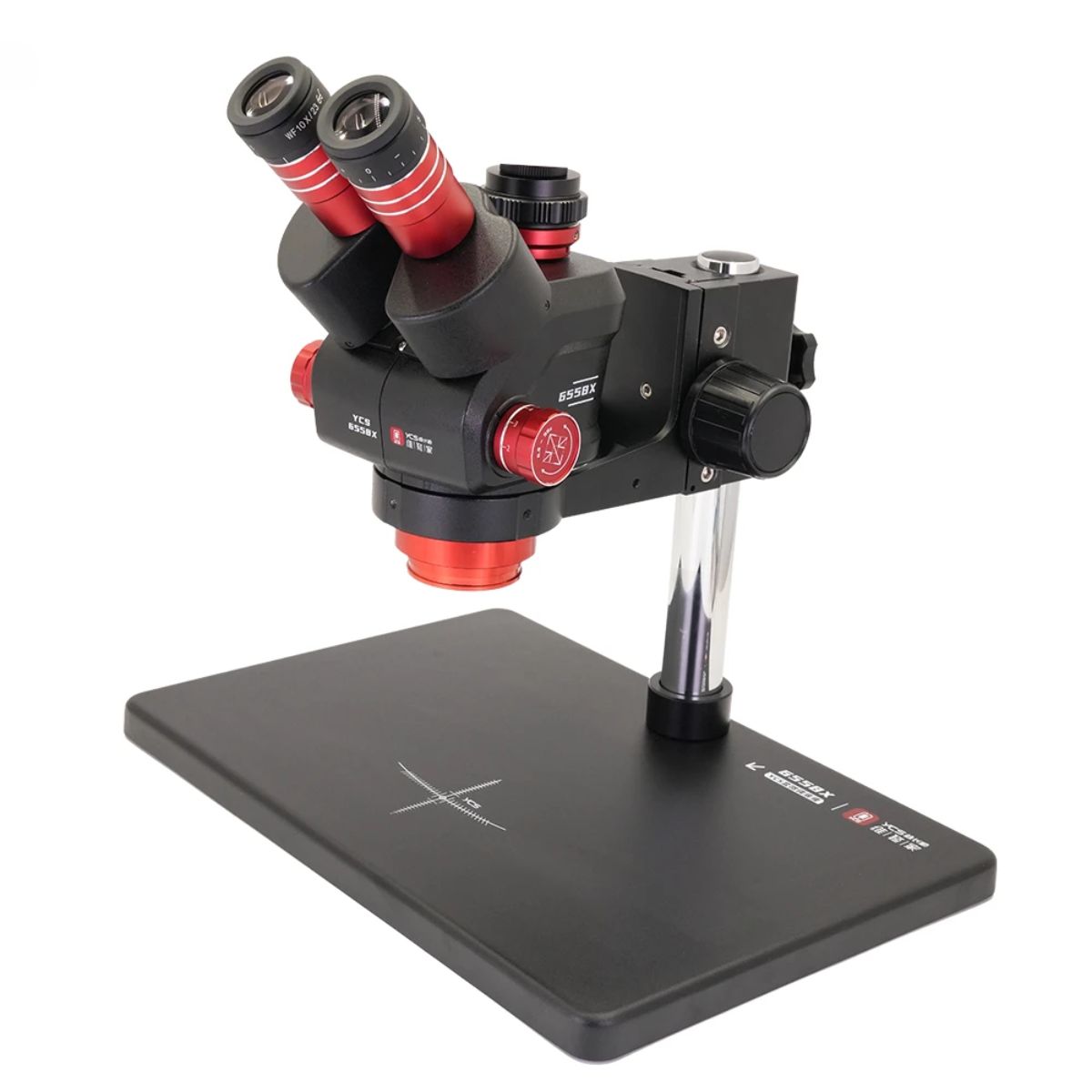 YCS 6558 X Trinocular Stereo Microscope